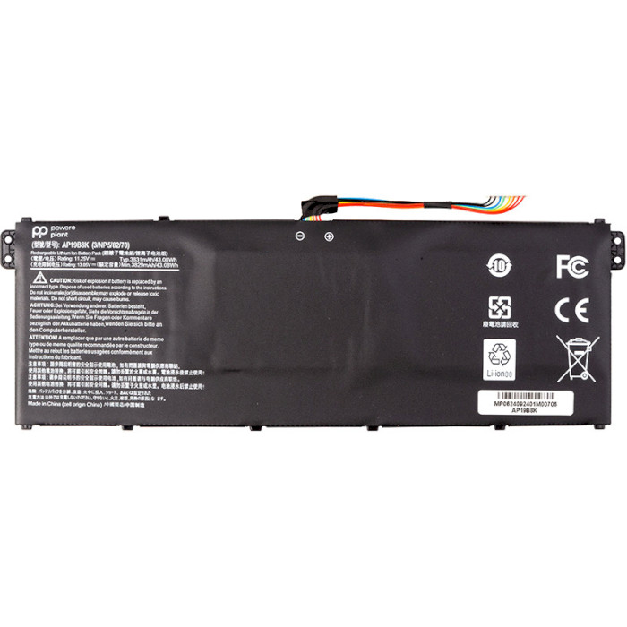 Аккумулятор POWERPLANT для ноутбука Acer Swift 3 SF314-42 (AP19B8K) 11.25V/3800mAh/43Wh (NB410774)