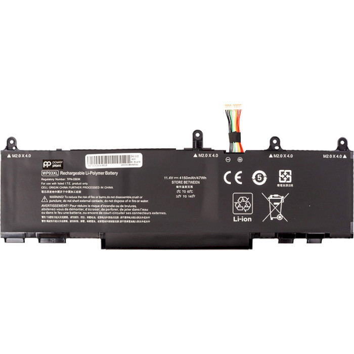 Аккумулятор POWERPLANT для ноутбука HP EliteBook 840 G10 (WP03) 11.4V/4150mAh/47Wh (NB462360)