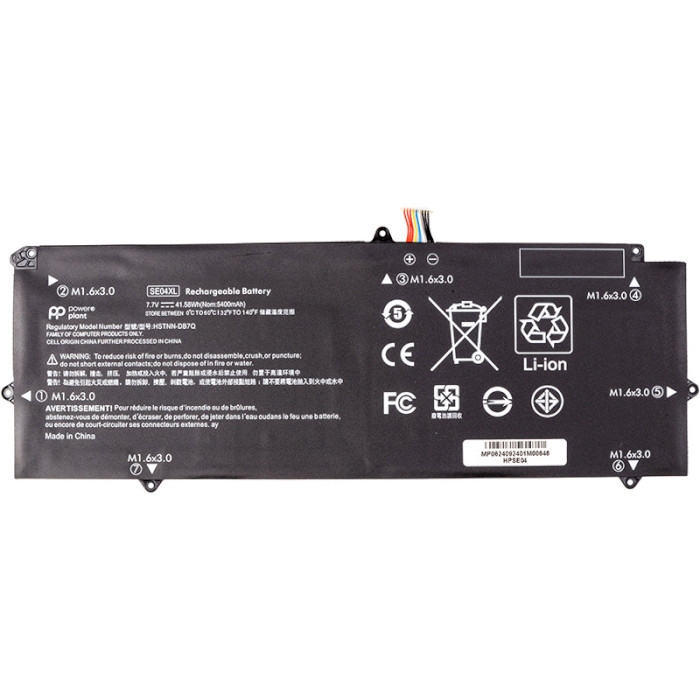 Аккумулятор POWERPLANT для ноутбука HP Pro X2 612 G2 series (SE04XL) 7.7V/5400mAh/42Wh (NB462421)