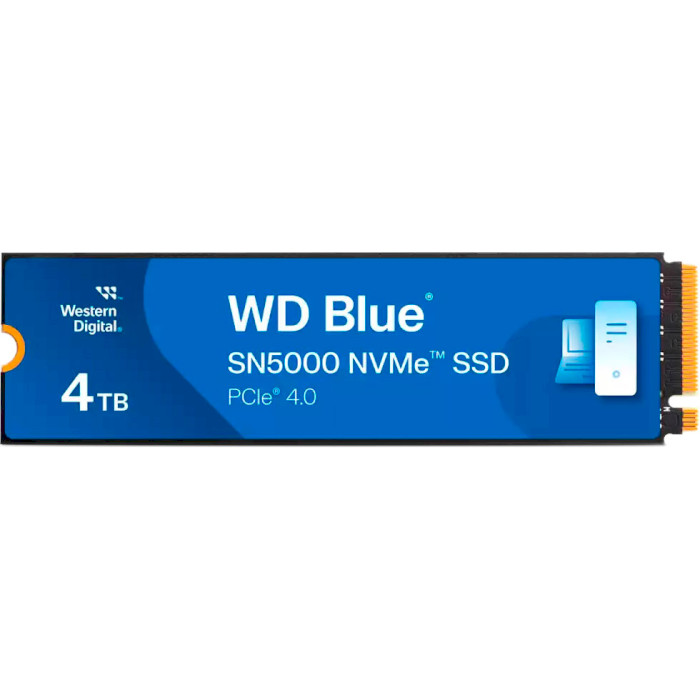 SSD диск WD Blue SN5000 4TB M.2 NVMe (WDS400T4B0E)