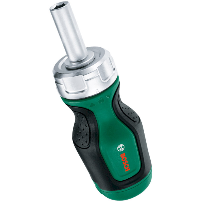 Отвёртка реверсивная с насадками BOSCH Stubby Bit Ratchet Screwdriver + 6 bits (1.600.A02.7PK)