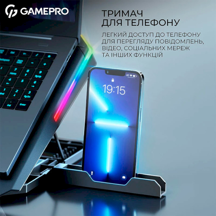 Подставка для ноутбука GAMEPRO CP1040 Black