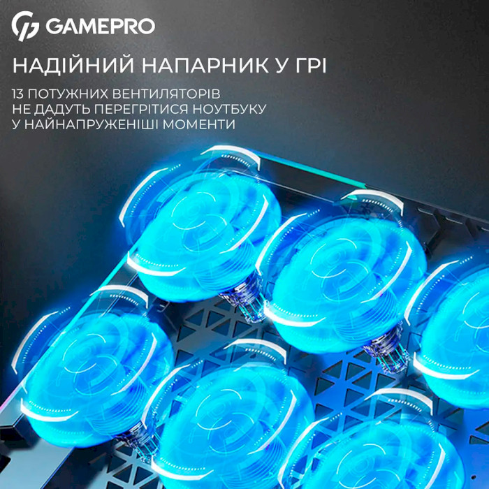 Подставка для ноутбука GAMEPRO CP1090 Black