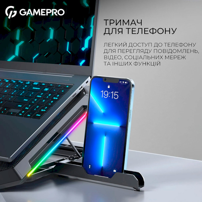 Подставка для ноутбука GAMEPRO CP1090 Black