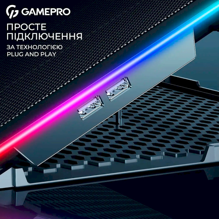 Подставка для ноутбука GAMEPRO CP1090 Black