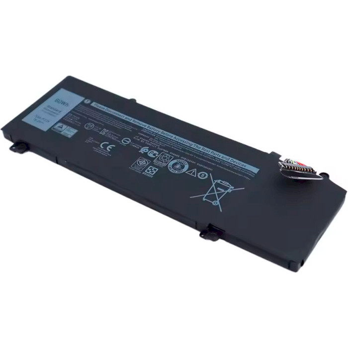 Аккумулятор DELL для ноутбука Dell Alienware M15 1F22N 15.2V/3750mAh/60Wh