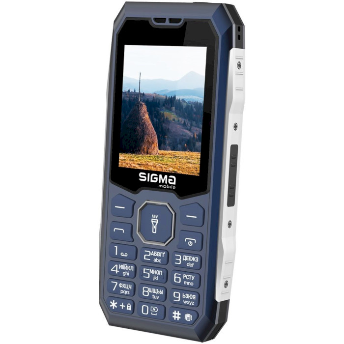 Мобильный телефон SIGMA MOBILE X-style 341 Bro Type-C Blue (4827798368428)