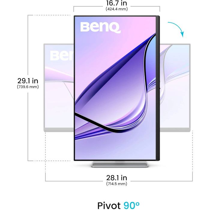 Монитор BENQ MA320U Silver (9H.LMXLB.QBE)