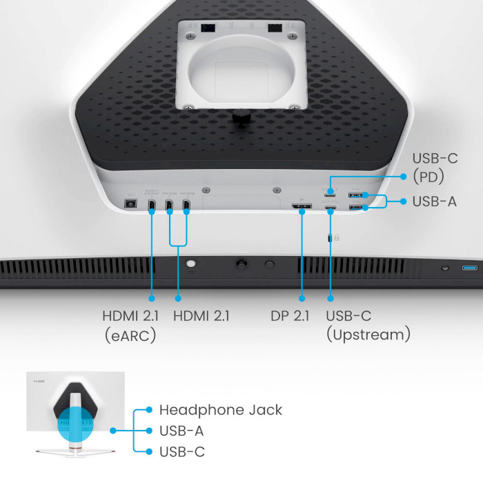 Монитор BENQ Mobiuz EX321UX (9H.LM7LB.QBE)