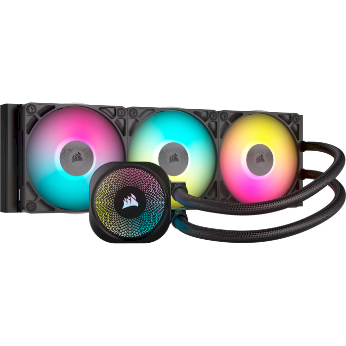 Система водяного охолодження CORSAIR iCUE Link Titan 360 RX RGB Black (CW-9061018-WW)