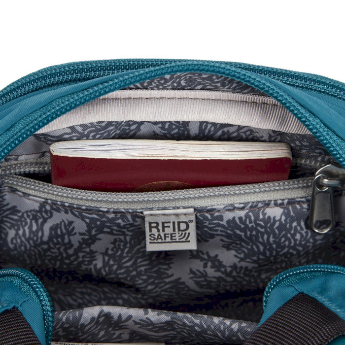 Сумка наплечная PACSAFE LS100 Anti-Theft Crossbody Tidal Teal