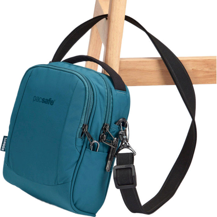 Сумка наплічна PACSAFE LS100 Anti-Theft Crossbody Tidal Teal