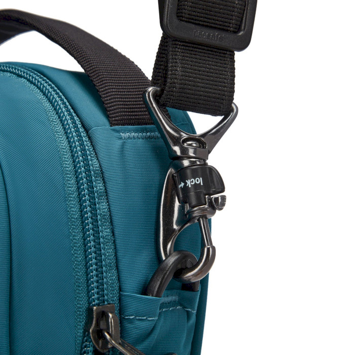 Сумка наплечная PACSAFE LS100 Anti-Theft Crossbody Tidal Teal