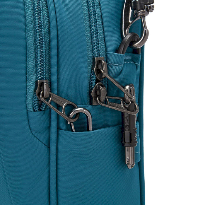 Сумка наплечная PACSAFE LS100 Anti-Theft Crossbody Tidal Teal