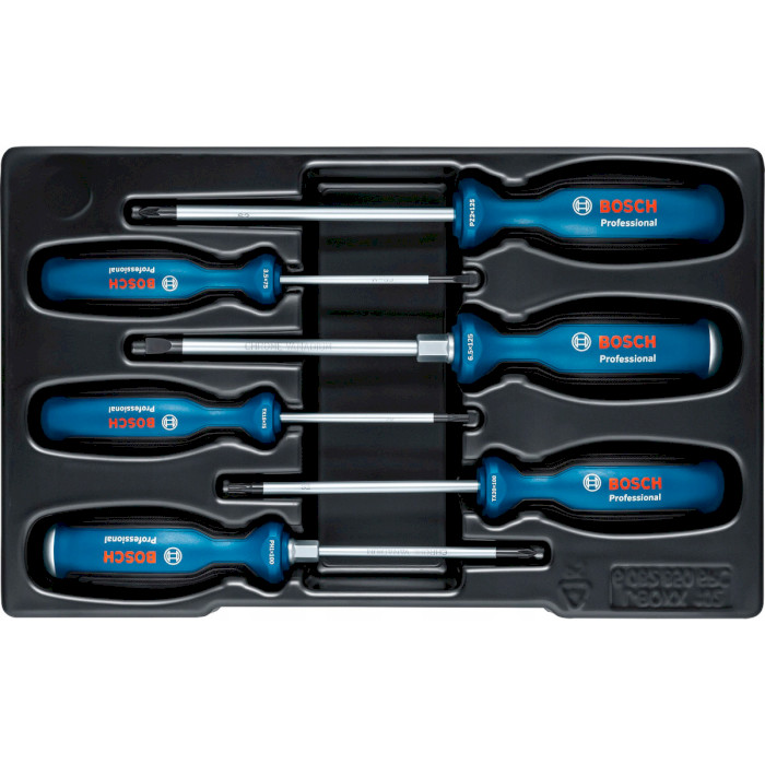 Набор отвёрток BOSCH SL/PH/PZ/TX Professional 6шт (1.600.A02.CV3)