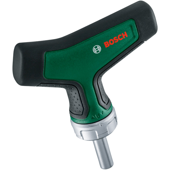 Отвёртка реверсивная с насадками BOSCH T-Handle with Ratchet - Set (1.600.A02.Z9T)