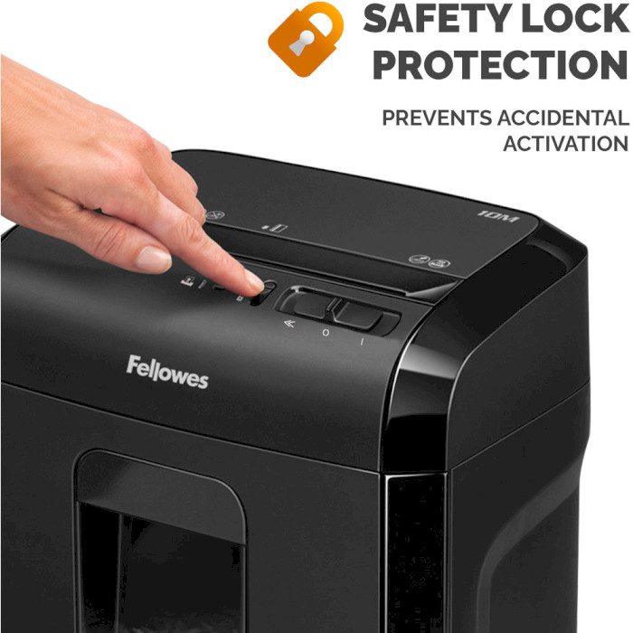 Знищувач документів FELLOWES 10M (2x12) (F.U4630601)