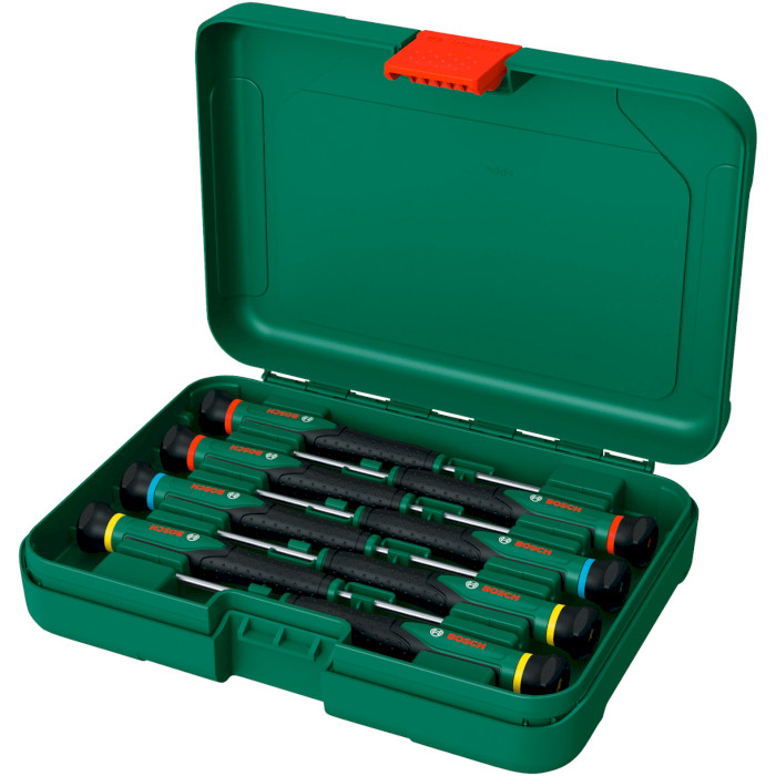 Набор прецизионных отвёрток BOSCH Precision screwdriver 8-Piece Set 8шт (1.600.A02.Z9M)