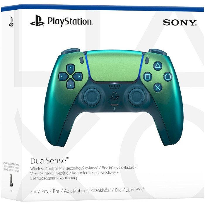 Геймпад SONY DualSense PS5 V2 Chrome Teal (1000044461)