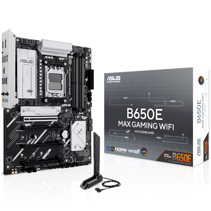 Материнська плата ASUS B650E Max Gaming WiFi