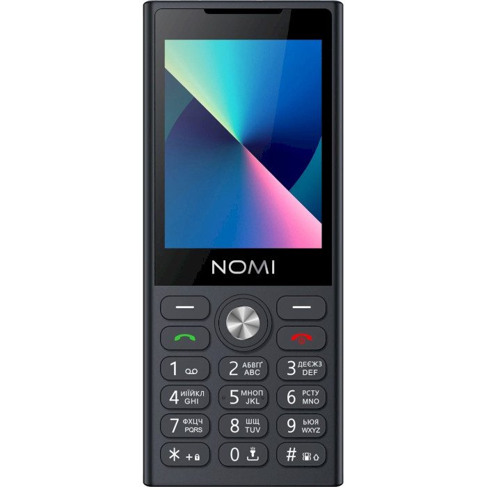 Мобільний телефон NOMI i2841 Black