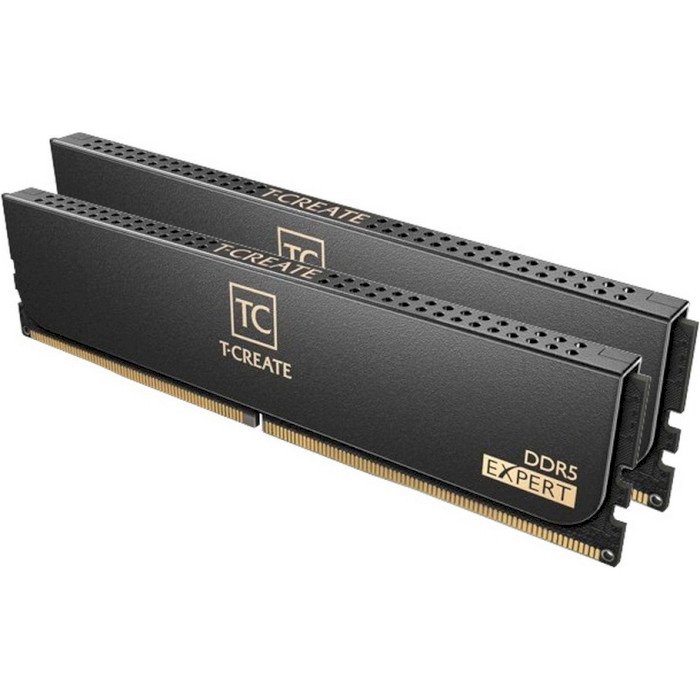 Модуль пам'яті TEAM T-Create Expert Black DDR5 6400MHz 32GB Kit 2x16GB (CTCED532G6400HC32ADC01)