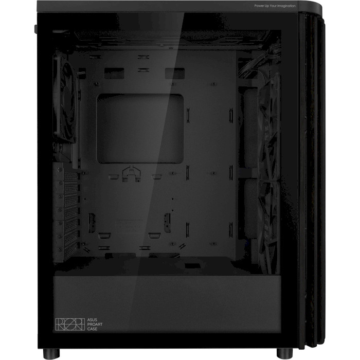 Корпус ASUS ProArt PA401 Wood Edition Tempered Glass Black