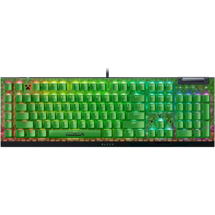 Клавиатура RAZER BlackWidow V4 X Razer Green Switch Minecraft Edition (RZ03-04704100-R3M1)