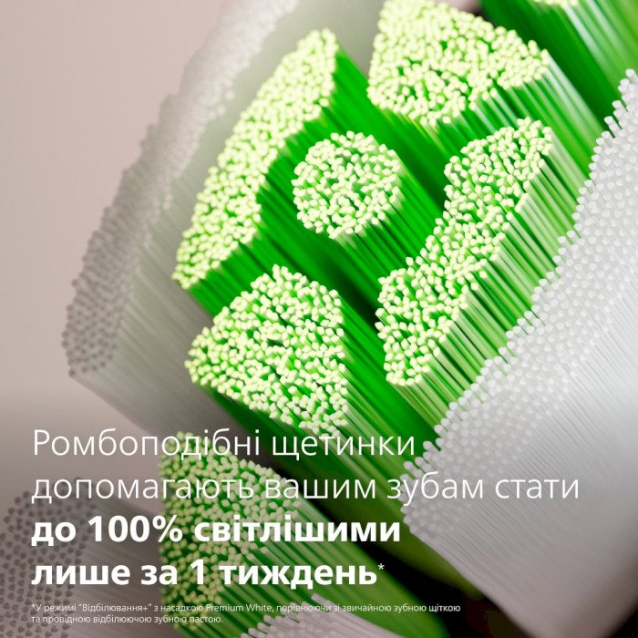 Насадка для зубної щітки PHILIPS Sonicare W2 Optimal Black 8шт (HX6068/88)