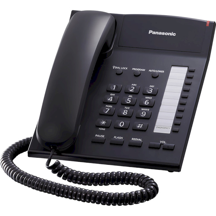 Провідний телефон PANASONIC KX-TS2382 Black
