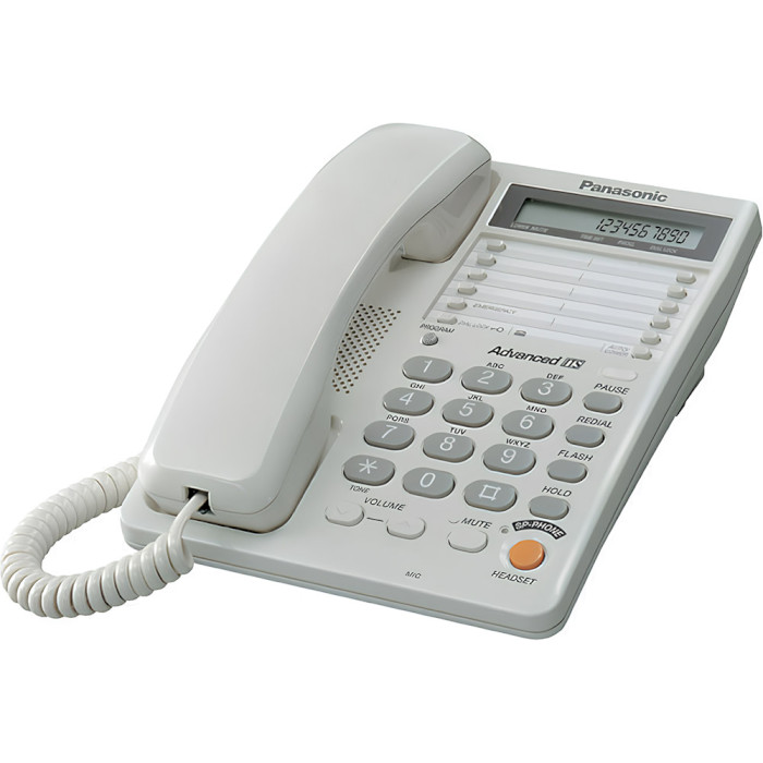 Проводной телефон PANASONIC KX-TS2365 White