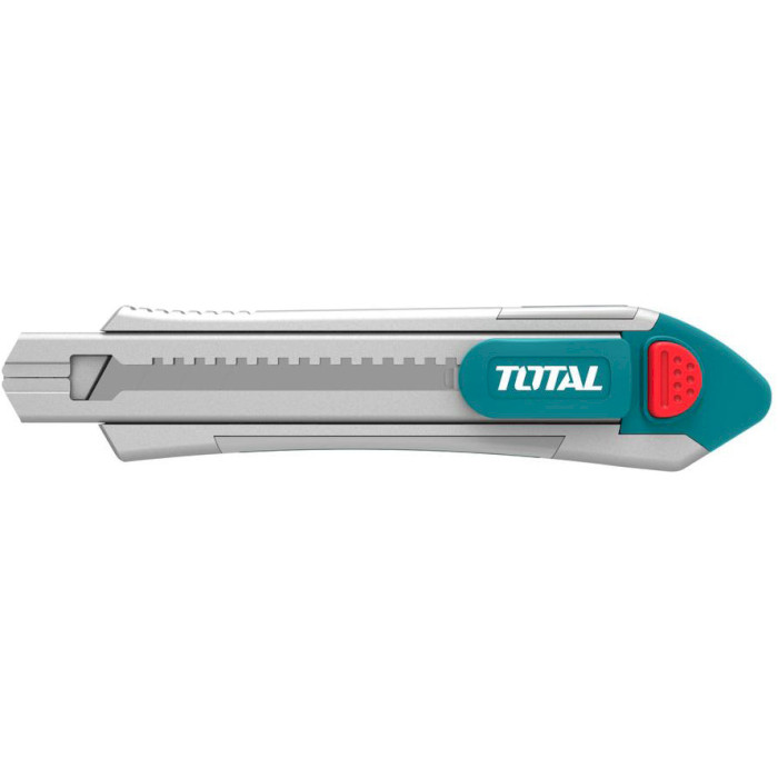 Монтажный нож с выдвижным лезвием TOTAL 18мм (TG5121806)