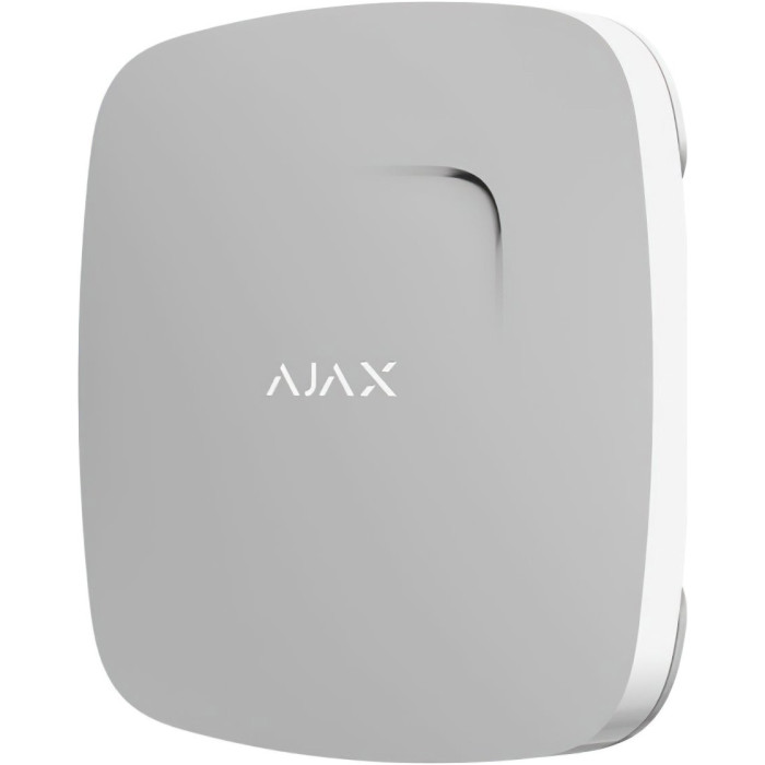 Пожежний датчик диму, тепла та чадного газу AJAX FireProtect Plus White