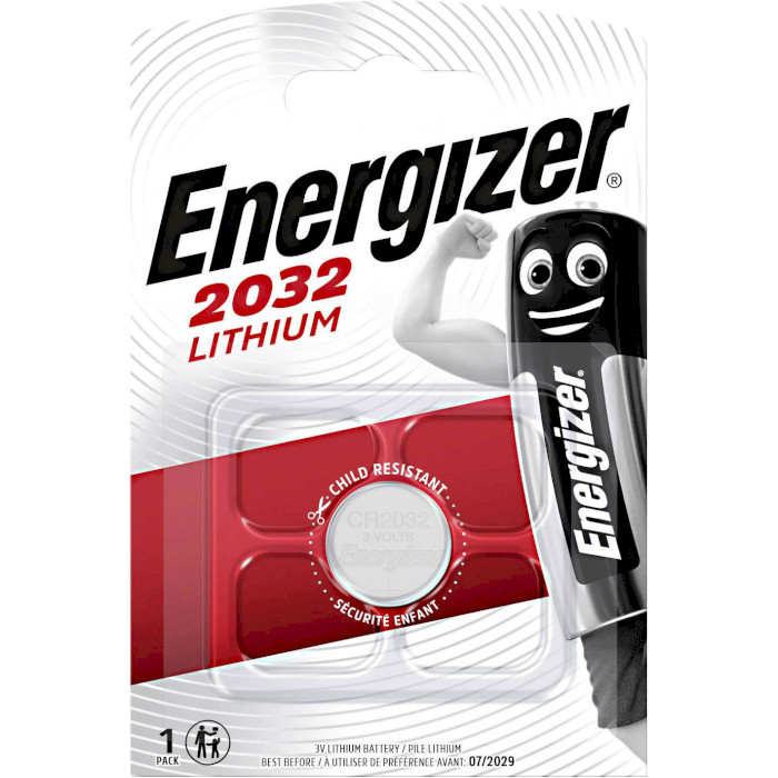 Батарейка ENERGIZER Lithium CR2032 (E300781100)
