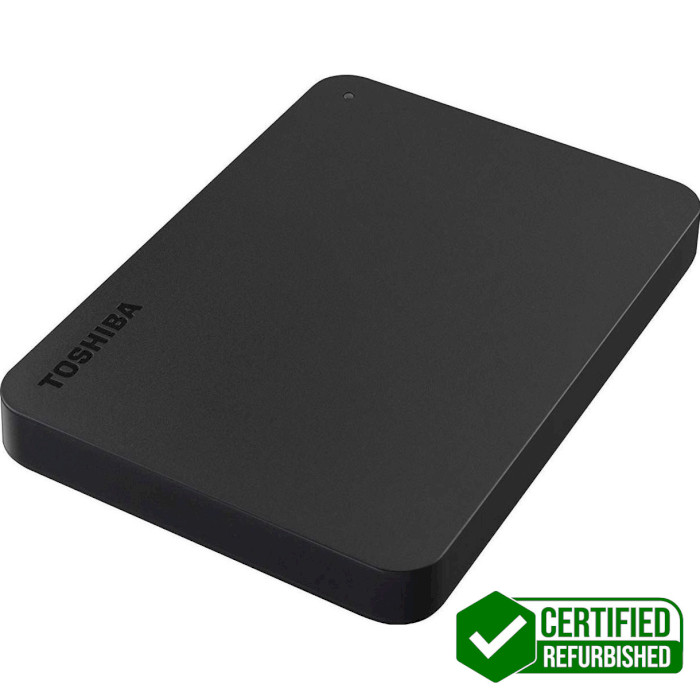 Портативний жорсткий диск TOSHIBA Canvio Basics 500GB USB3.0 (HDTB405EK3AA-FR) Refurbished
