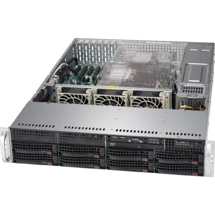 Корпус серверный SUPERMICRO SuperChassis 825TQC-R1K03LPB 2х1000Вт