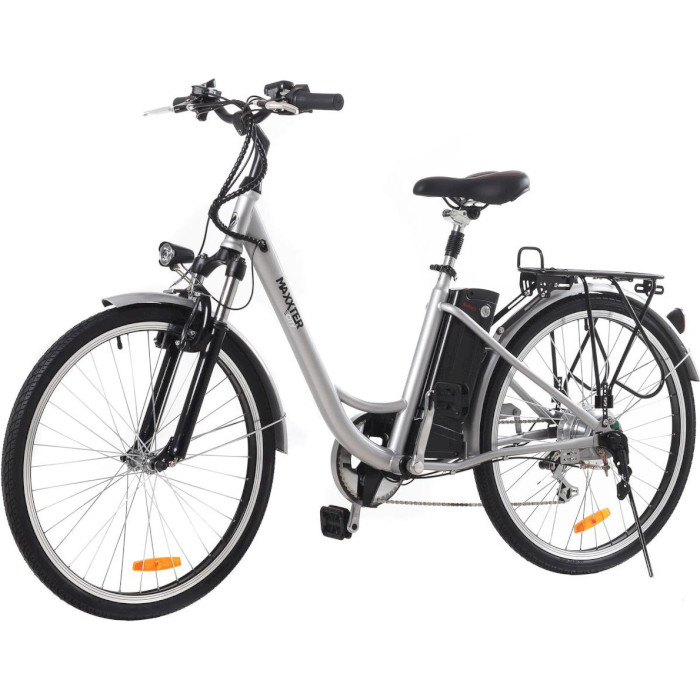 Электровелосипед MAXXTER City 26" Silver (250W)