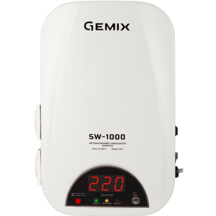 Стабілізатор напруги GEMIX SW-1000