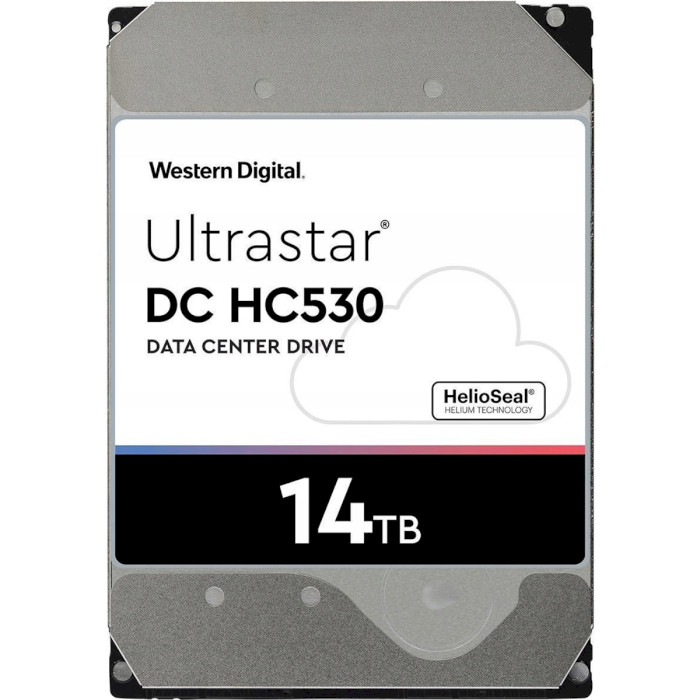 Жёсткий диск 3.5" WD Ultrastar DC HC530 14TB SATA/512MB (WUH721414ALE6L4/0F31284)