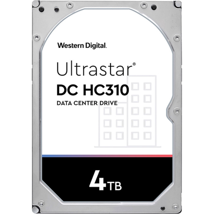 Жорсткий диск 3.5" WD Ultrastar DC HC310 4TB SATA/256MB (HUS726T4TALE6L4/0B36040)