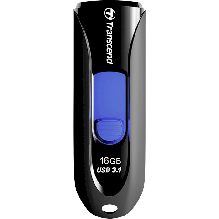 Флэшка TRANSCEND JetFlash 790 16GB USB3.1 Black (TS16GJF790K)