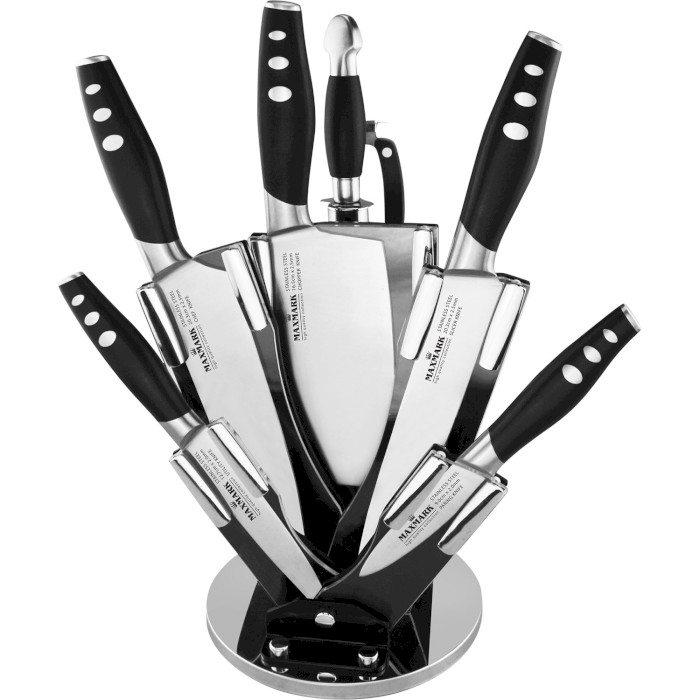 Набор кухонных ножей на подставке MAXMARK MK-K05 8пр