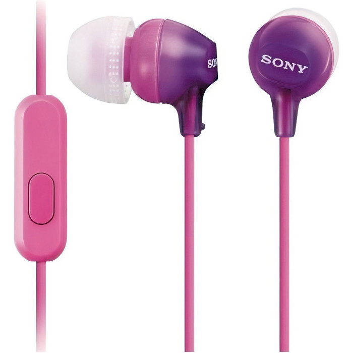Навушники SONY MDR-EX15AP Violet (MDREX15APV.CE7)