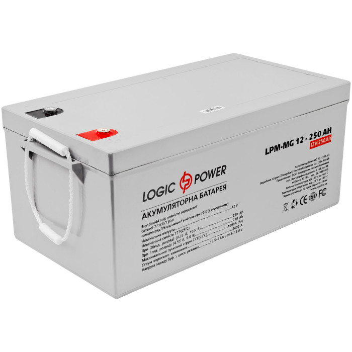 Аккумуляторная батарея LOGICPOWER LPM-MG 12 - 250 AH (12В, 250Ач) (LP4198)