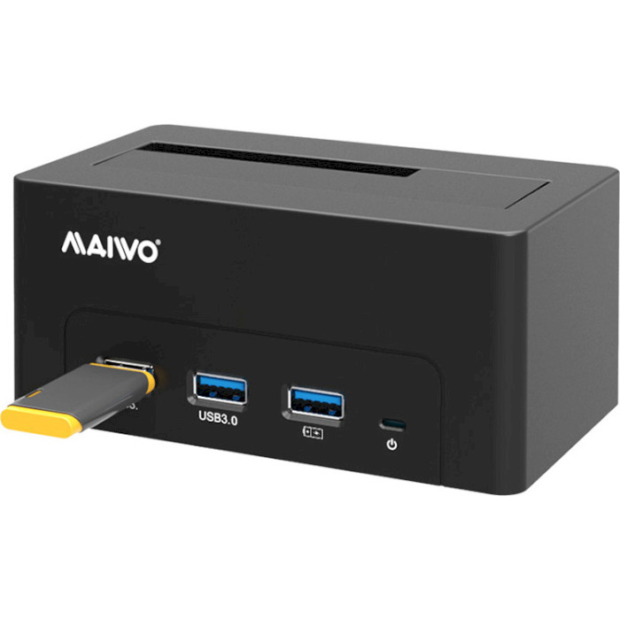 Док-станція MAIWO K308H для HDD/SSD 2.5"/3.5" SATA to USB 3.0