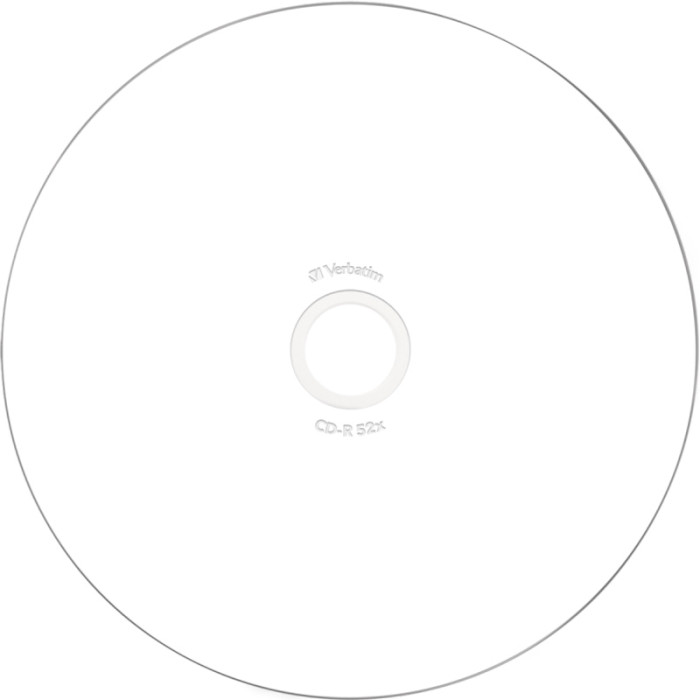 CD-R VERBATIM AZO Printable 700MB 52x 25pcs/spindle (43439)