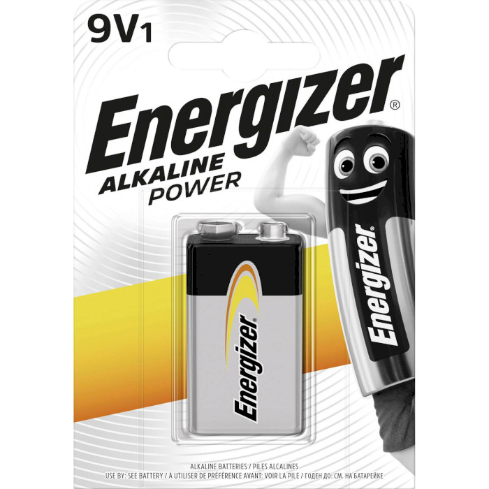 Батарейка ENERGIZER Alkaline Power «Крона» (E300127700/E300127701)