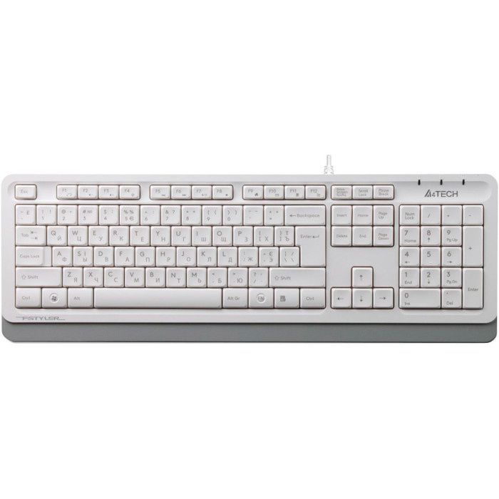 Клавіатура A4TECH Fstyler FK10 White