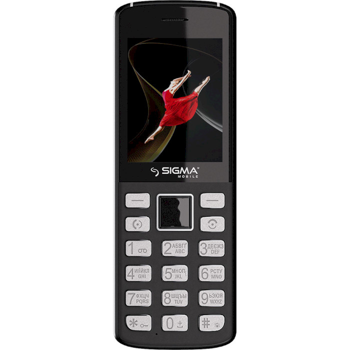 Мобильный телефон SIGMA MOBILE X-style 24 Onyx Gray (4827798324615)