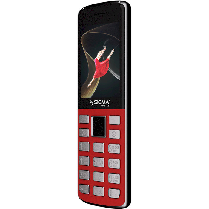 Мобильный телефон SIGMA MOBILE X-style 24 Onyx Red (4827798324622)
